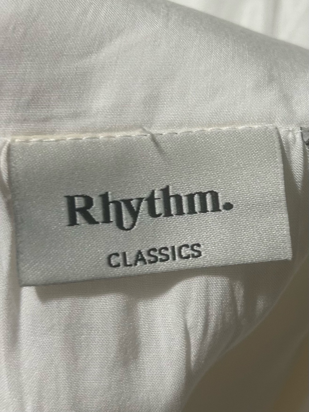 Rhythm Classics White Babydoll
Tank Dress Linen Blend Adjustable
Straps Size L - Picture 2 of 10